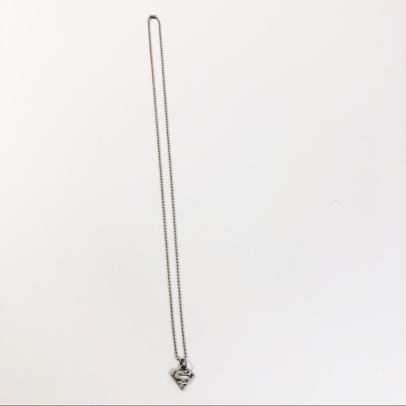 Mini Superman Pendant Unisex Necklace NWT - Picture 5 of 7